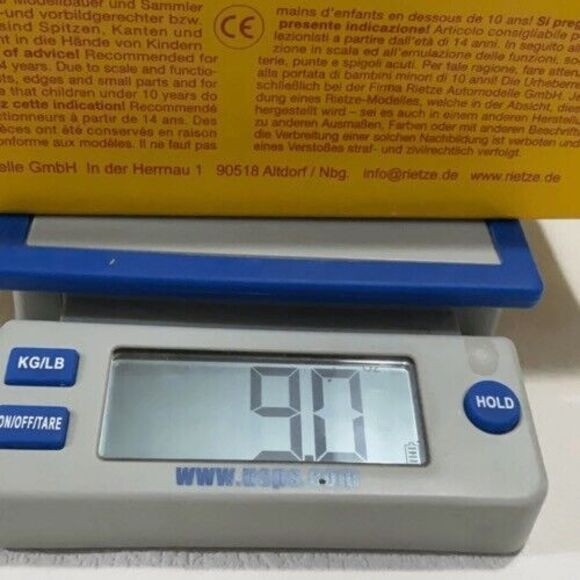 NWB Rietze 1/87 H0 DHL Iveco EuroStar Express & Logistics Truck Post + Box 90518 - Picture 14 of 14